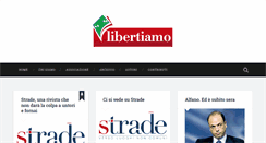 Desktop Screenshot of libertiamo.it